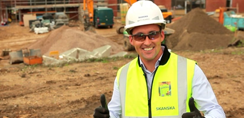 Skanska gets the thumbs up Skanska gets the thumbs up