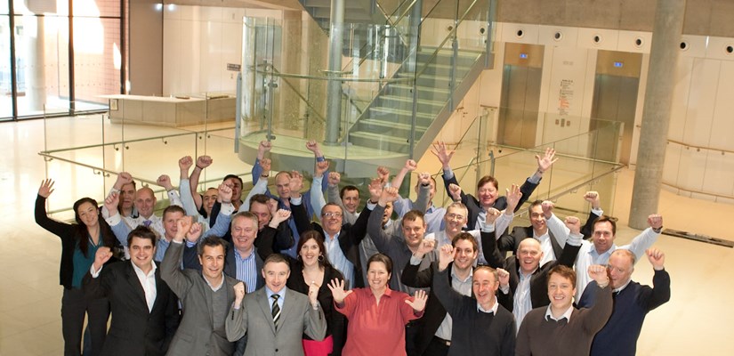 Skanska's UCL cancer centre team Skanska's UCL cancer centre team