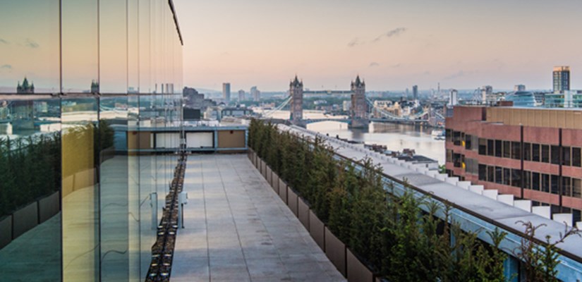 Office workers can enjoy stunning views from the ninth floor Office workers can enjoy stunning views from the ninth floor