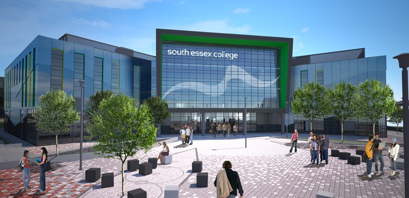 South Essex College - front entrance South Essex College - front entrance