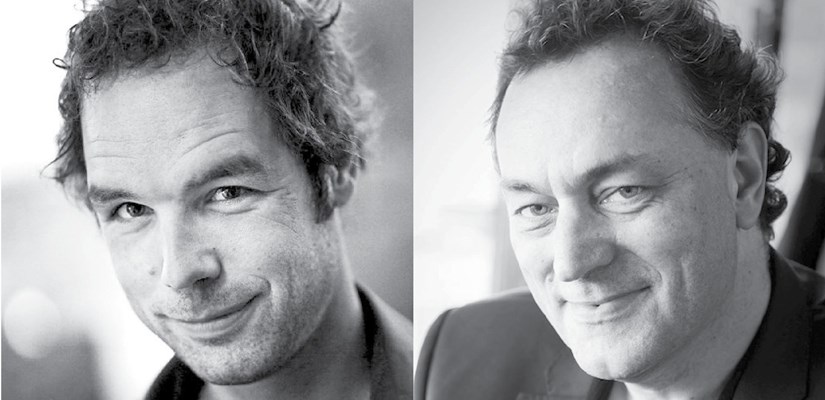Leading thinkers Thimon de Jong and Gerd Leonhard Leading thinkers Thimon de Jong and Gerd Leonhard