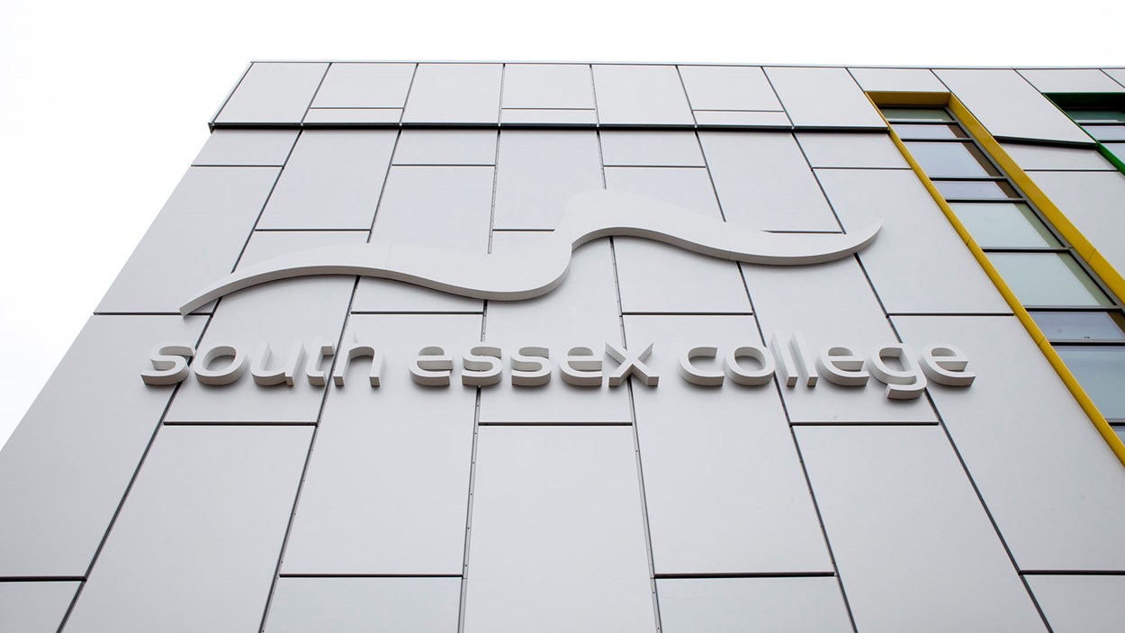 The exterior of South Essex College's Thurrock campus, which was fitted out by Skanska