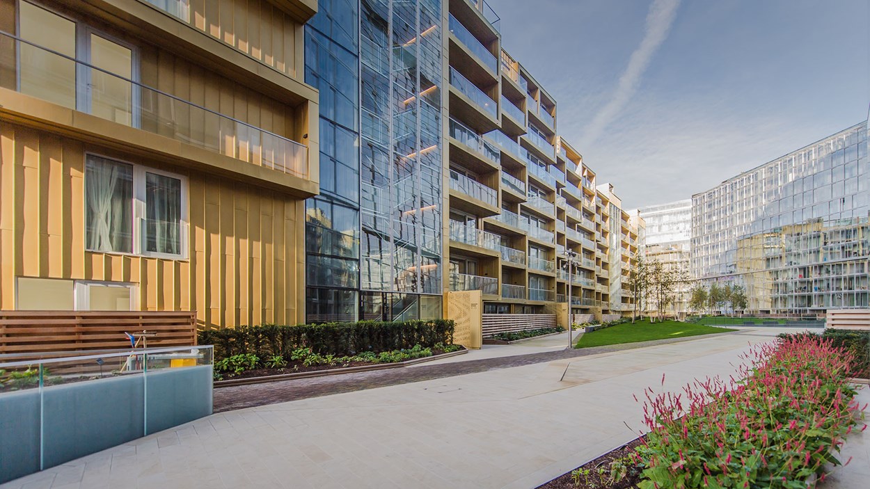 Residential apartments at Battersea Phase 1, which were fitted out by Skanska