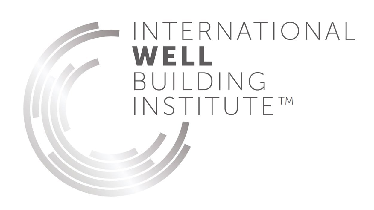 The logo of the WELL healthy building standard