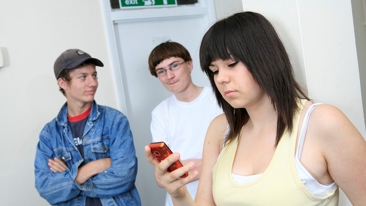 Three students in a group