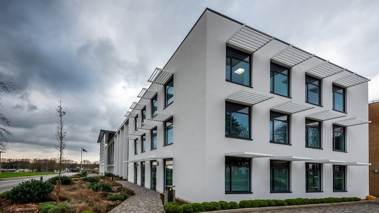 Accommodation at Worthy Down, built by Skanska