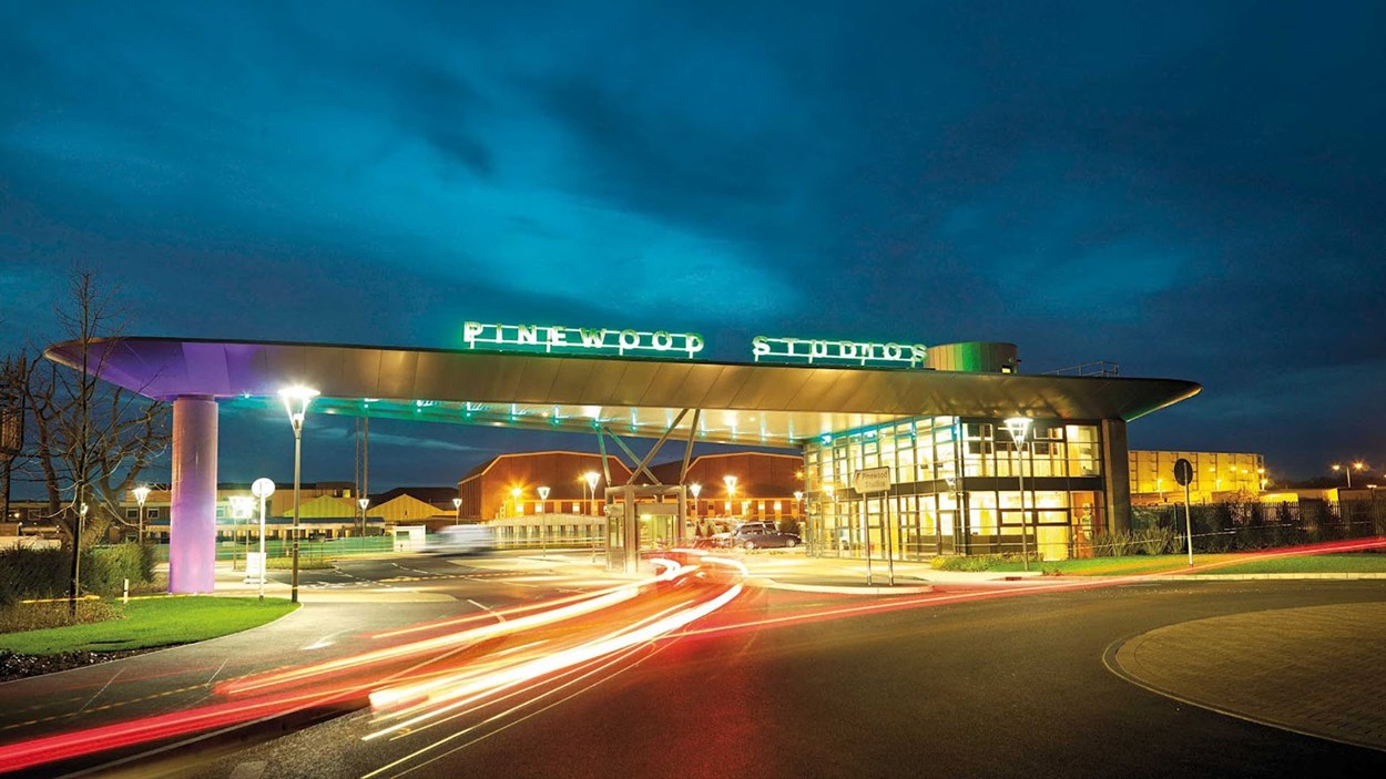 The exterior of Pinewood Studios, where Skanska carried out a mechanical and electrical fit out project