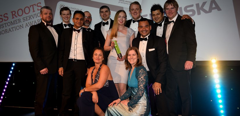 Collecting the Grass Roots Best Customer Service Collaboration Award Collecting the Grass Roots Best Customer Service Collaboration Award