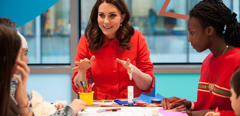 HRH The Duchess of Cambridge officially opened the Premier Inn Clinical Building at Great Ormond Street Hospital.