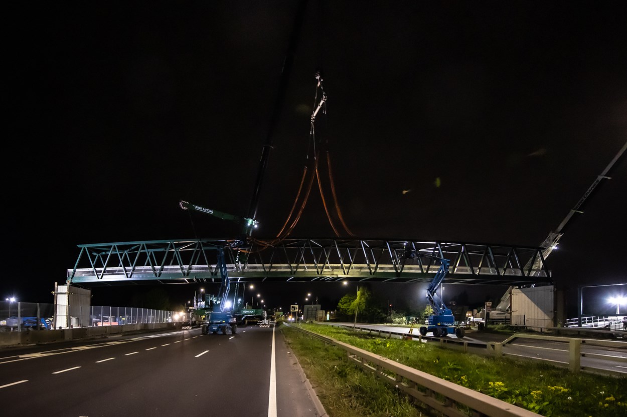 A45 footbridge (M42 Junction 6 improvement scheme)