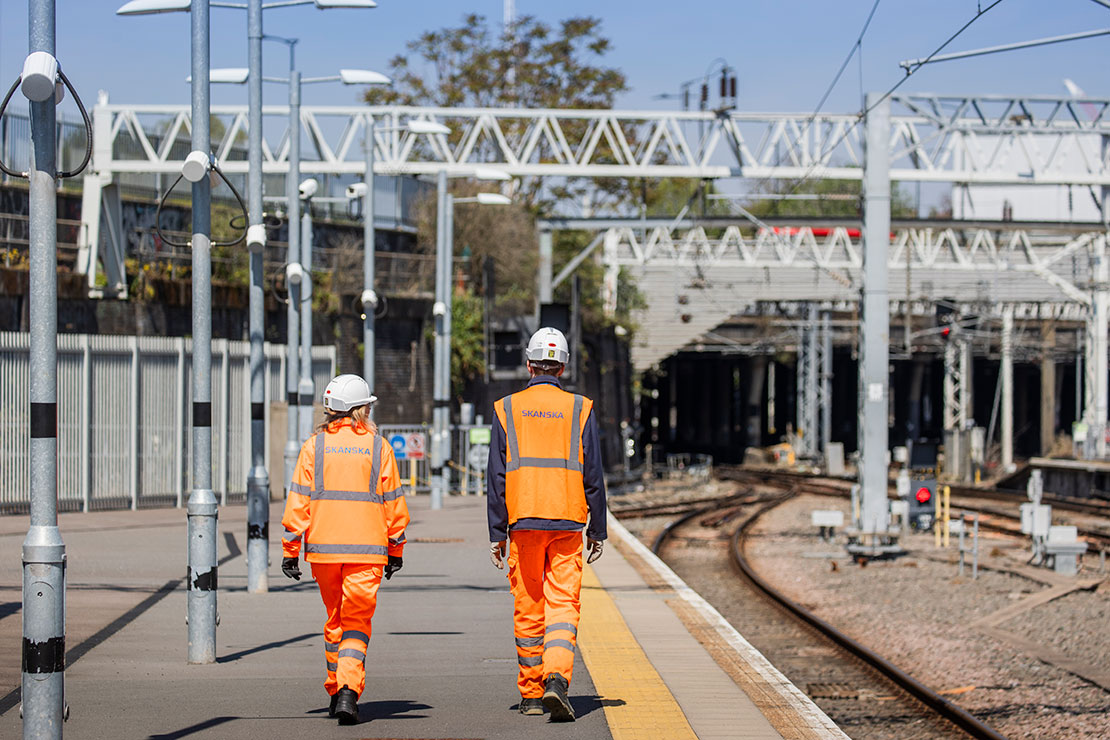 Euston station enabling works (Network Rail)