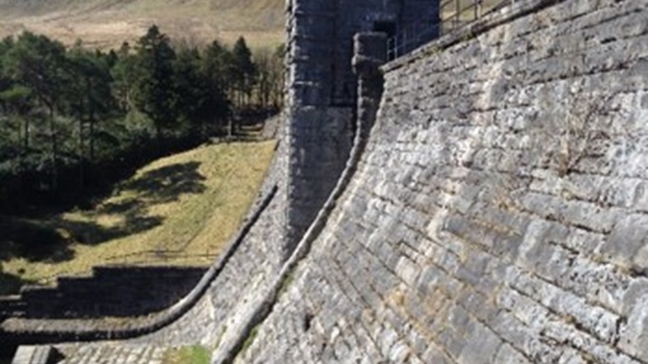 Upper Neuadd reseviour dam stability project Upper Neuadd reseviour dam stability project
