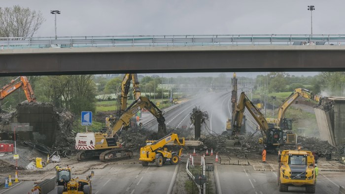 Key milestone achieved on M42 junction 6 highways scheme
