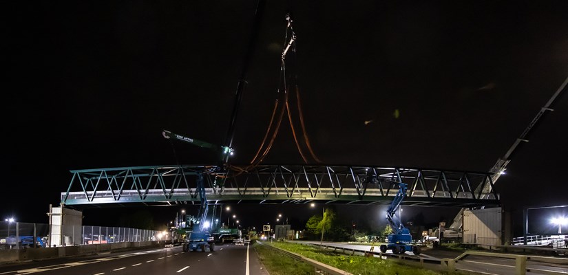A45 footbridge (M42 Junction 6 improvement scheme) A45 footbridge (M42 Junction 6 improvement scheme)