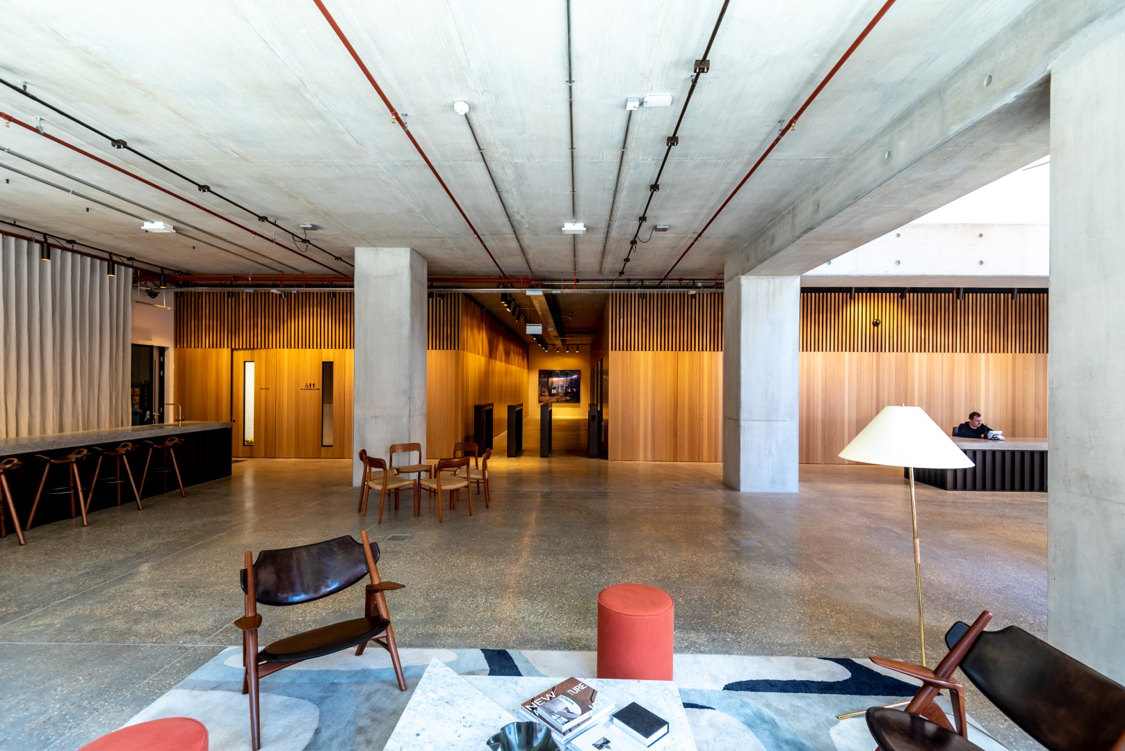 The Featherstone Building lobby