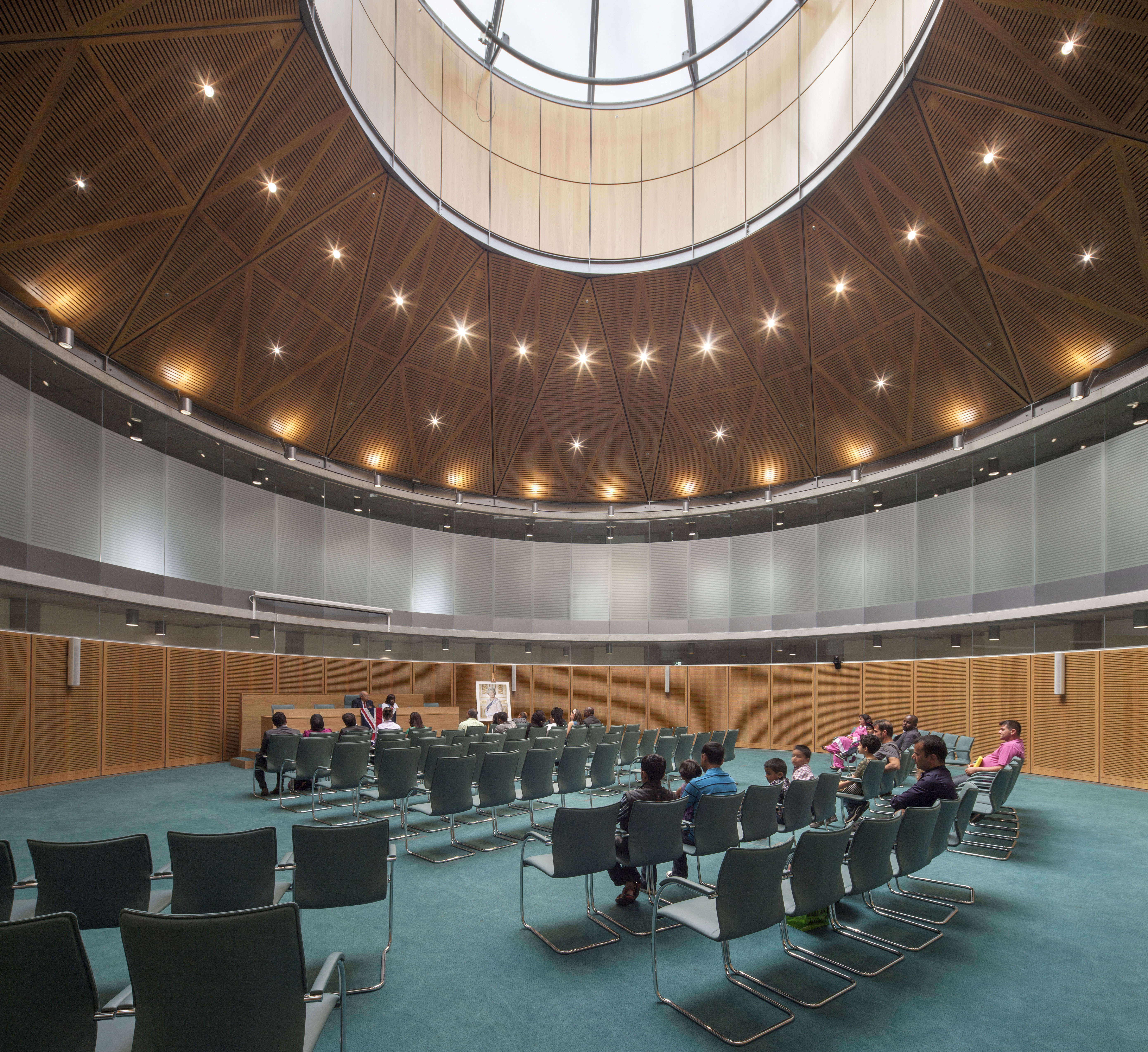 Brent Civic Centre, photography by Morley Von Sternberg