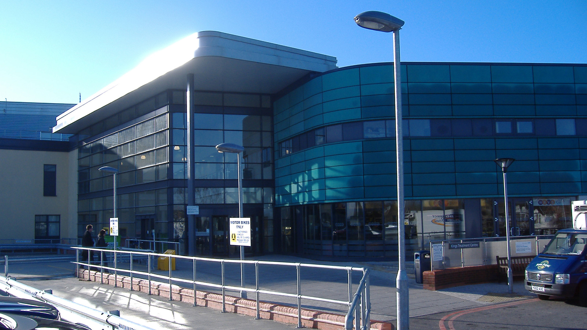 Our facilities services team maintains both the exterior and interior areas of Royal Derby Hospital