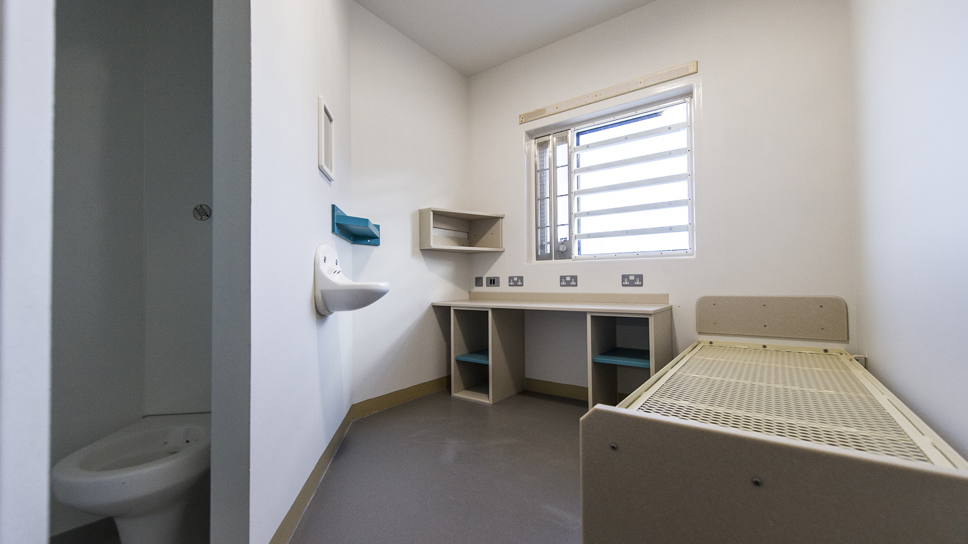 Cells at HMP Grampian included individual washing and toilet facilities
