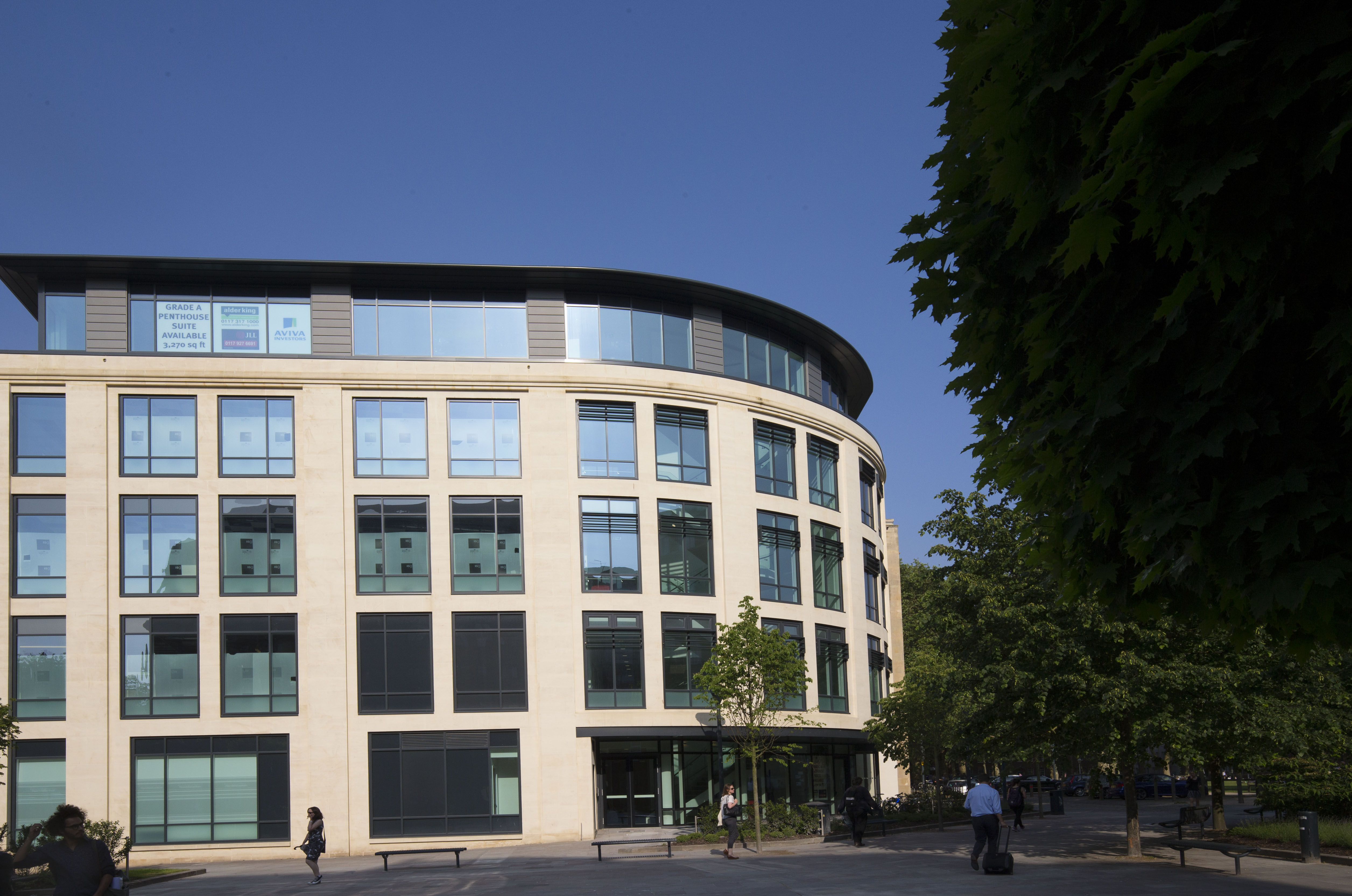 66 Queen Square as it faces Bristol city centre