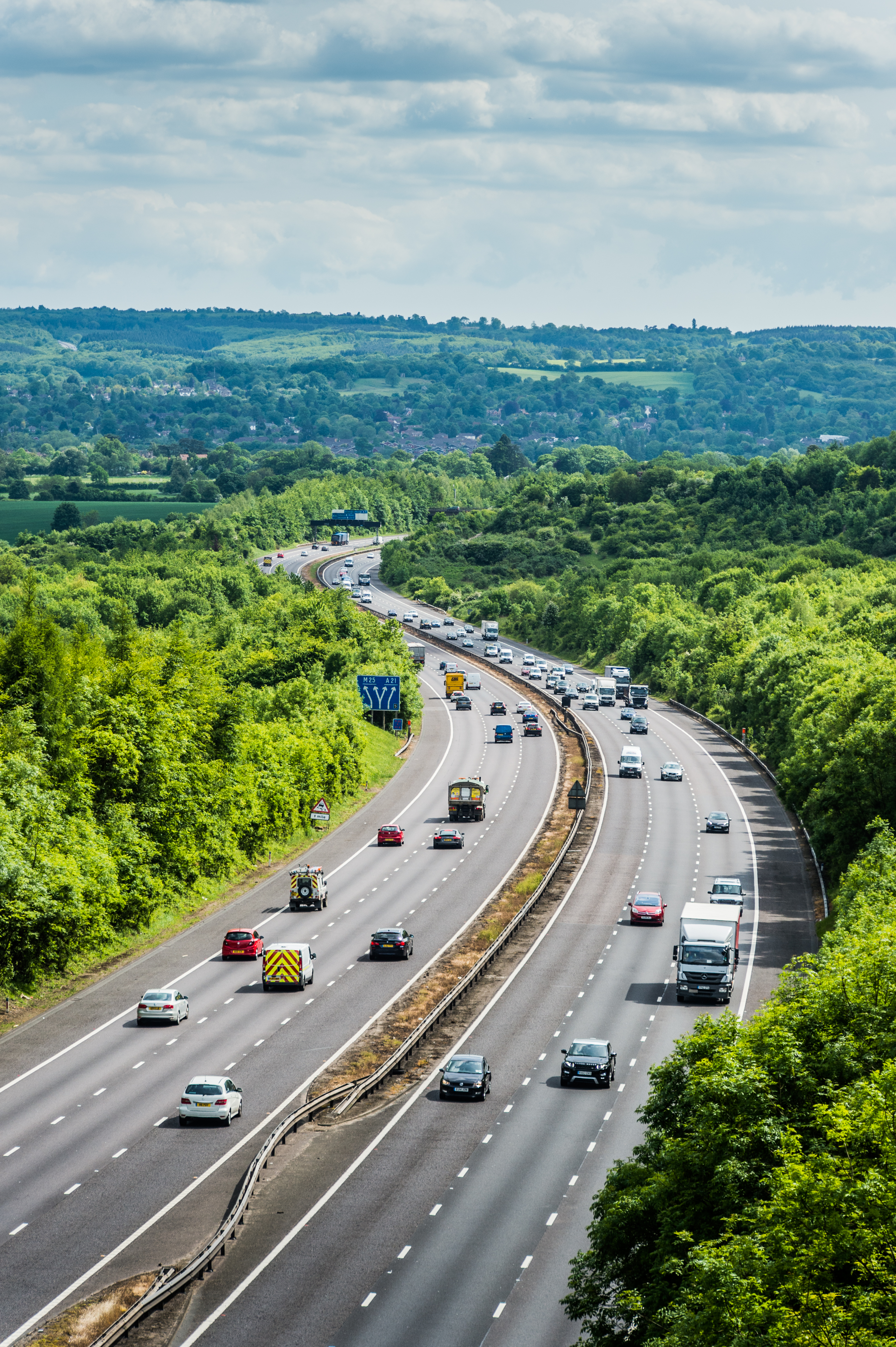 M25 Motorway, London
