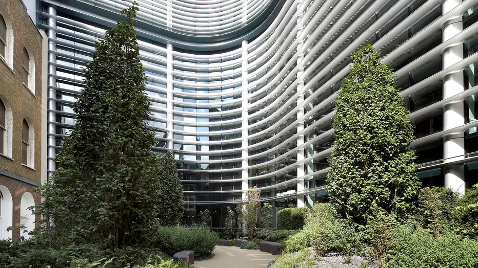 The Walbrook garden The Walbrook garden