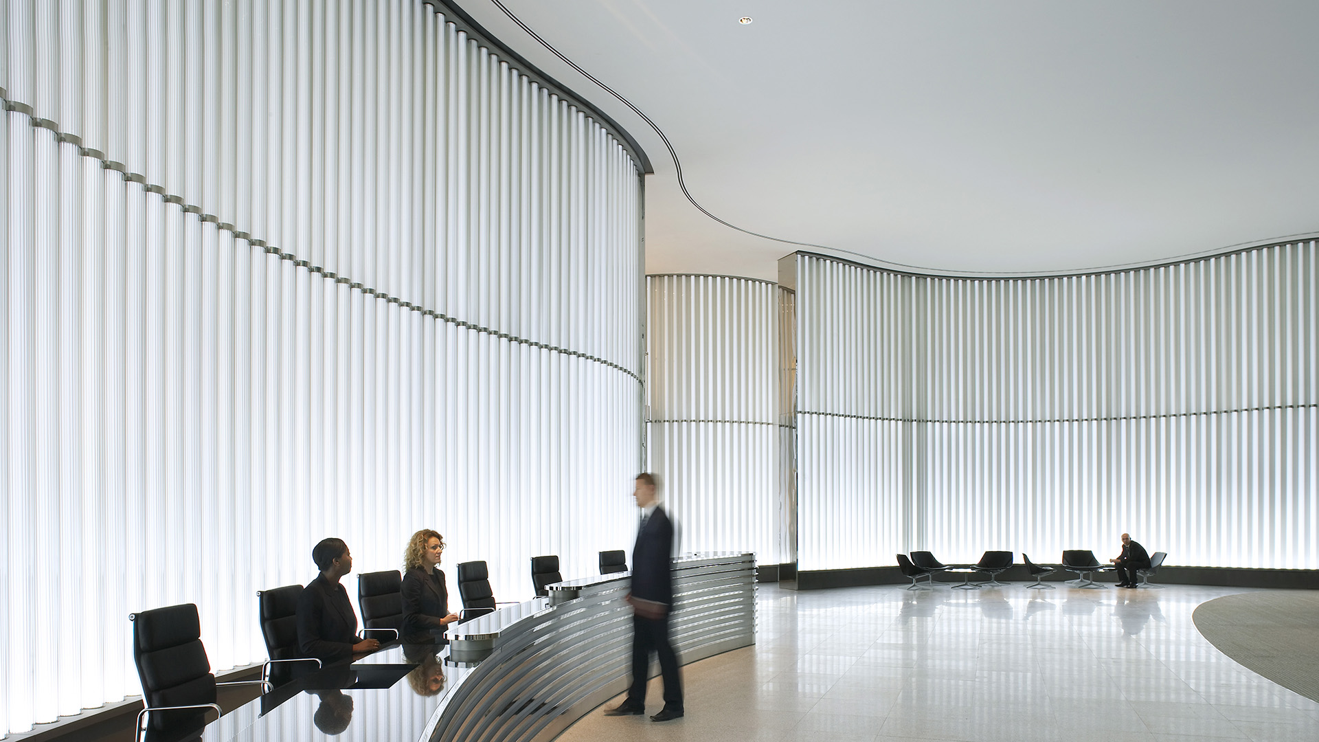 The Walbrook reception area