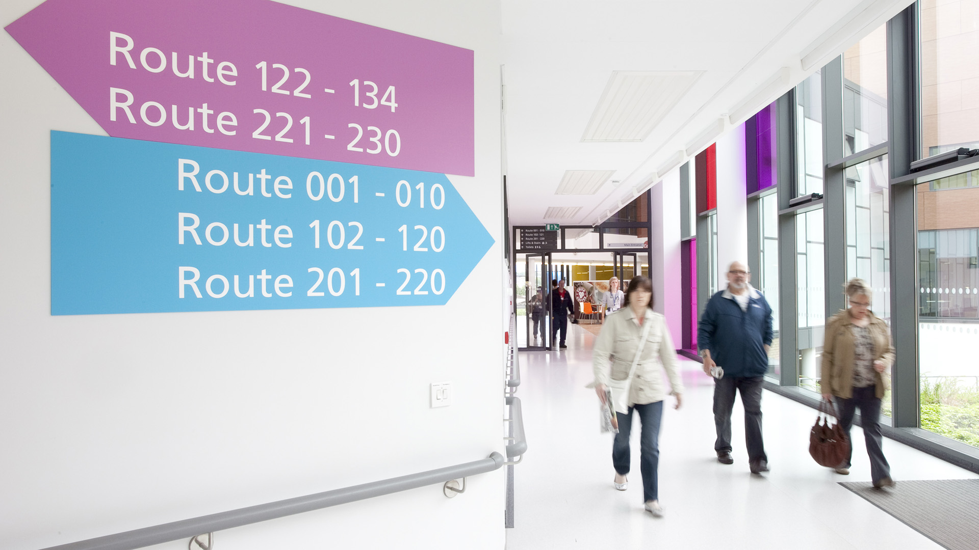 the facility offers a multi-professional education centre and training facilities integrated with the mainstream hospital