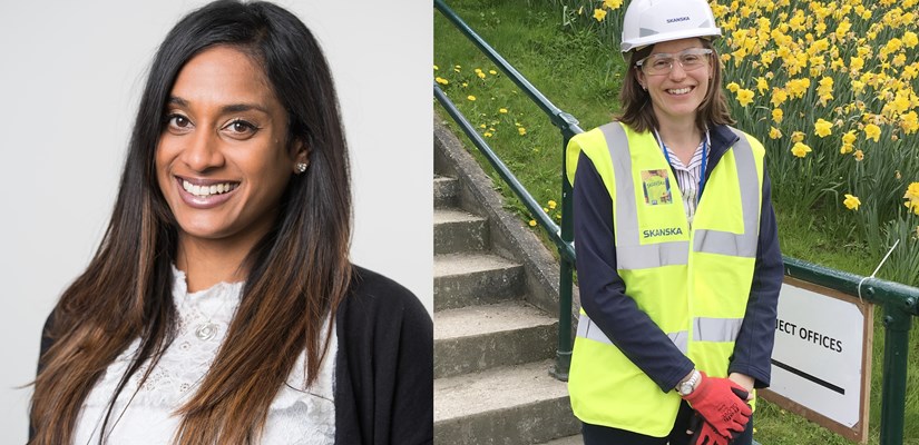 Siobhan Barr (left) and Kate Young (right) are sharing their experiences for International Women in Engineering Day. Siobhan Barr (left) and Kate Young (right) are sharing their experiences for International Women in Engineering Day.