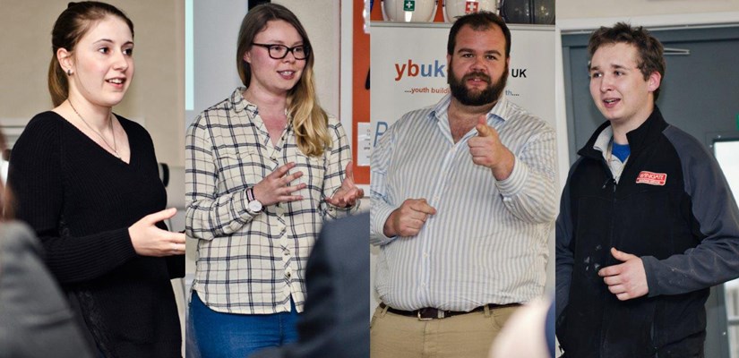 There were many interesting Skanska and external speakers at the Youthbuild UK event on the Cambridge Biomedical Campus There were many interesting Skanska and external speakers at the Youthbuild UK event on the Cambridge Biomedical Campus