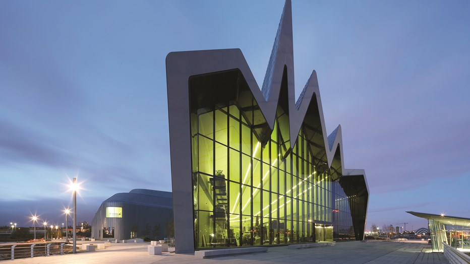 Clark and Fenn, part of SRW worked on the iconic Riverside Museum in Glasgow