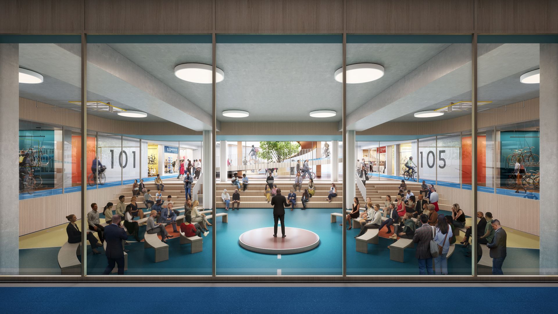 105 Victoria Street - Basement conference