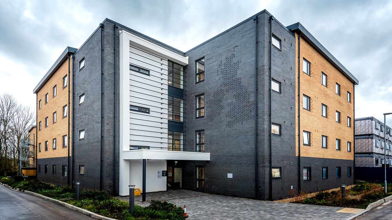 Modular accommodation at Worthy Down, a major Skanska military construction project