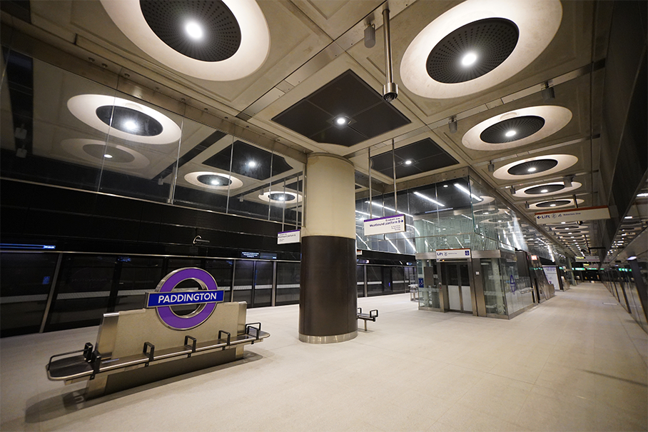 Crossrail – Paddington Elizabeth Line Station