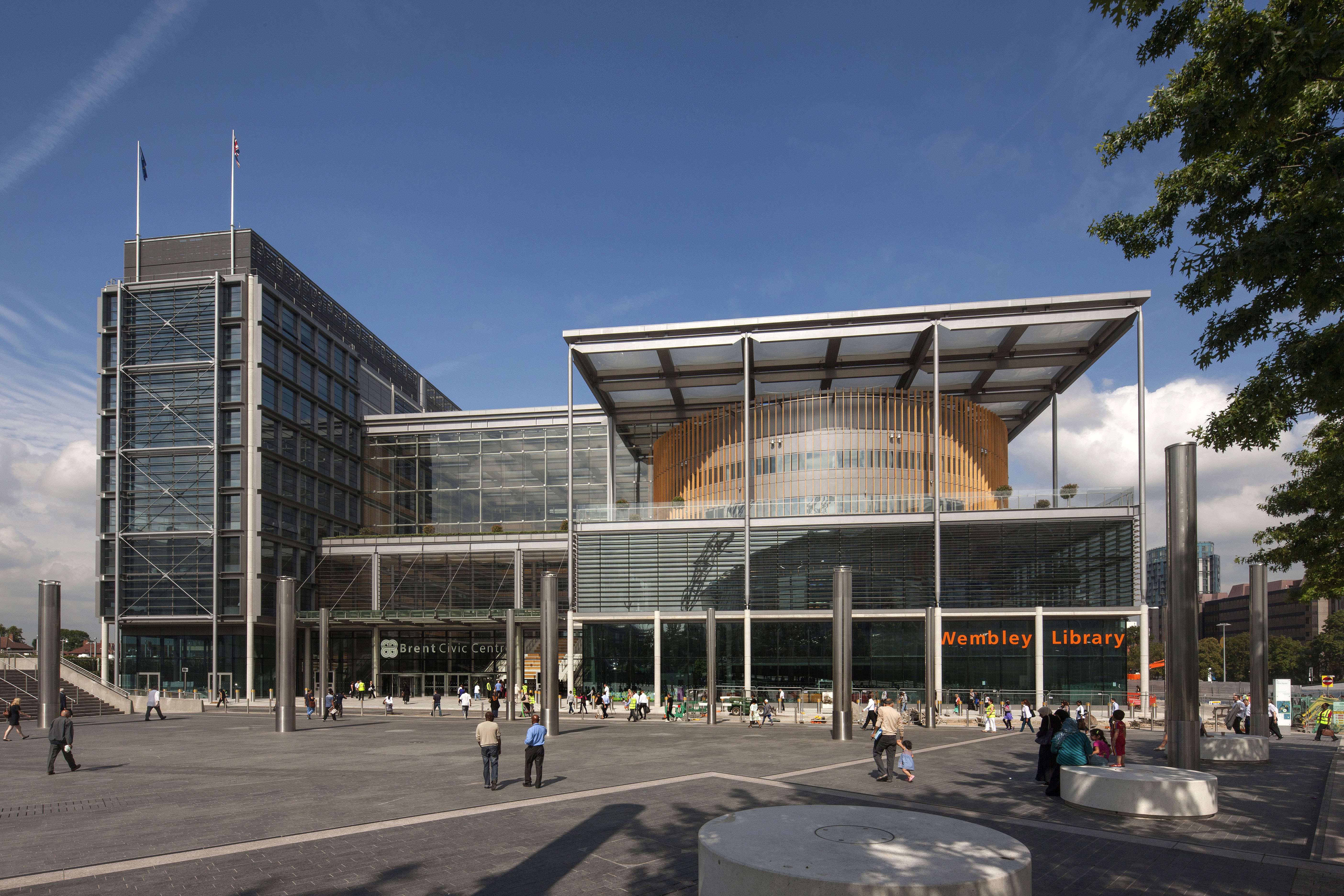 Brent Civic Centre, photography by Morley Von Sternberg