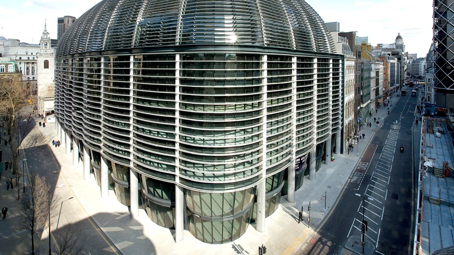 The Walbrook is in a busy London location