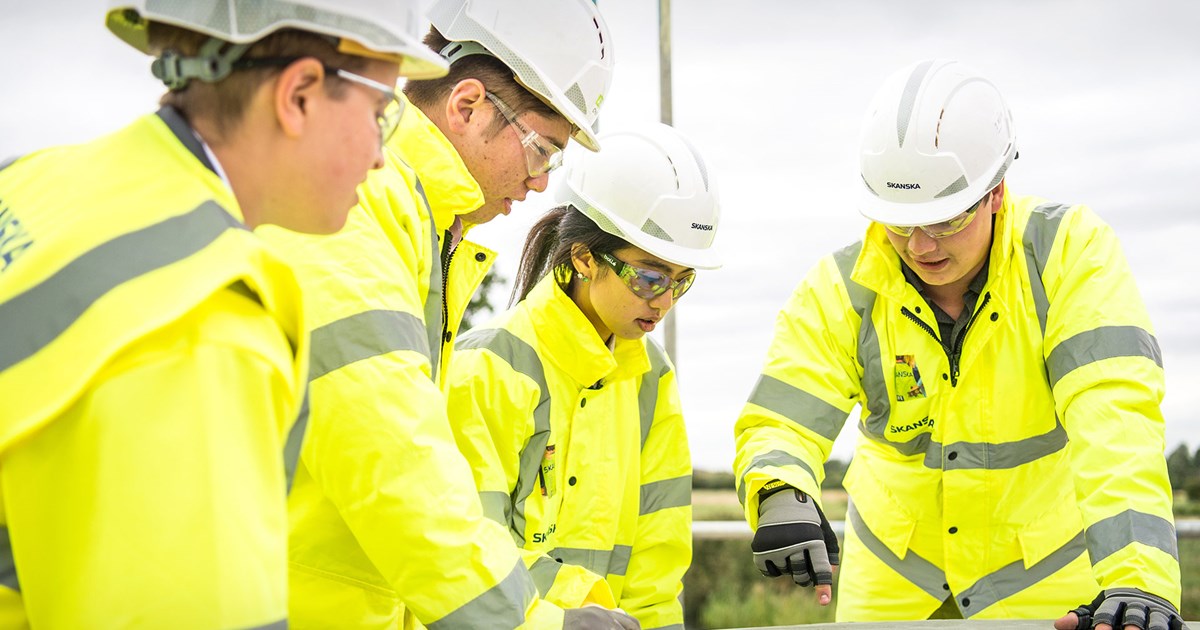 Construction job opportunities www.skanska.co.uk