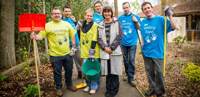 Tadley volunteers tend to residential home gardens