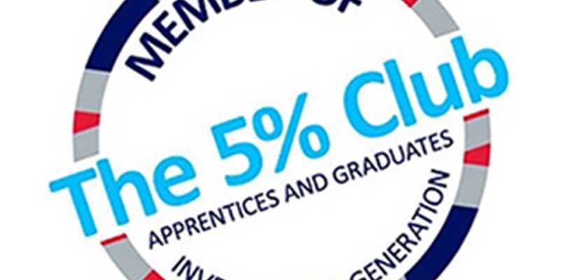 Skanska welcomes record number of graduates as it joins The 5% Club Skanska welcomes record number of graduates as it joins The 5% Club