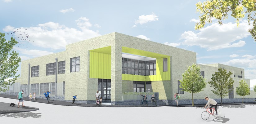An artist’s impression of the new Oasis Academy Marksbury Road primary school