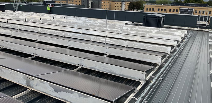 Solar panels are creating savings at Worthy Down Solar panels are creating savings at Worthy Down
