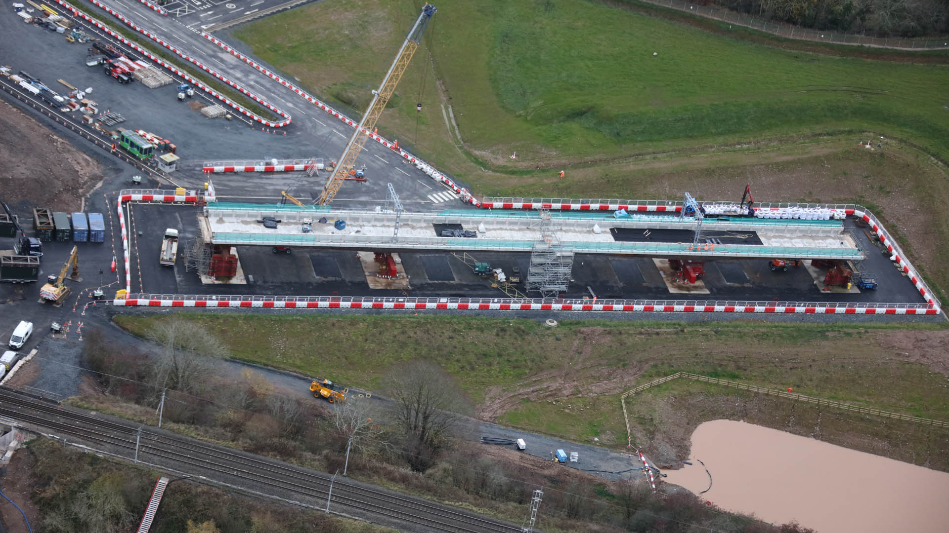 Clifton Bridge aerial view