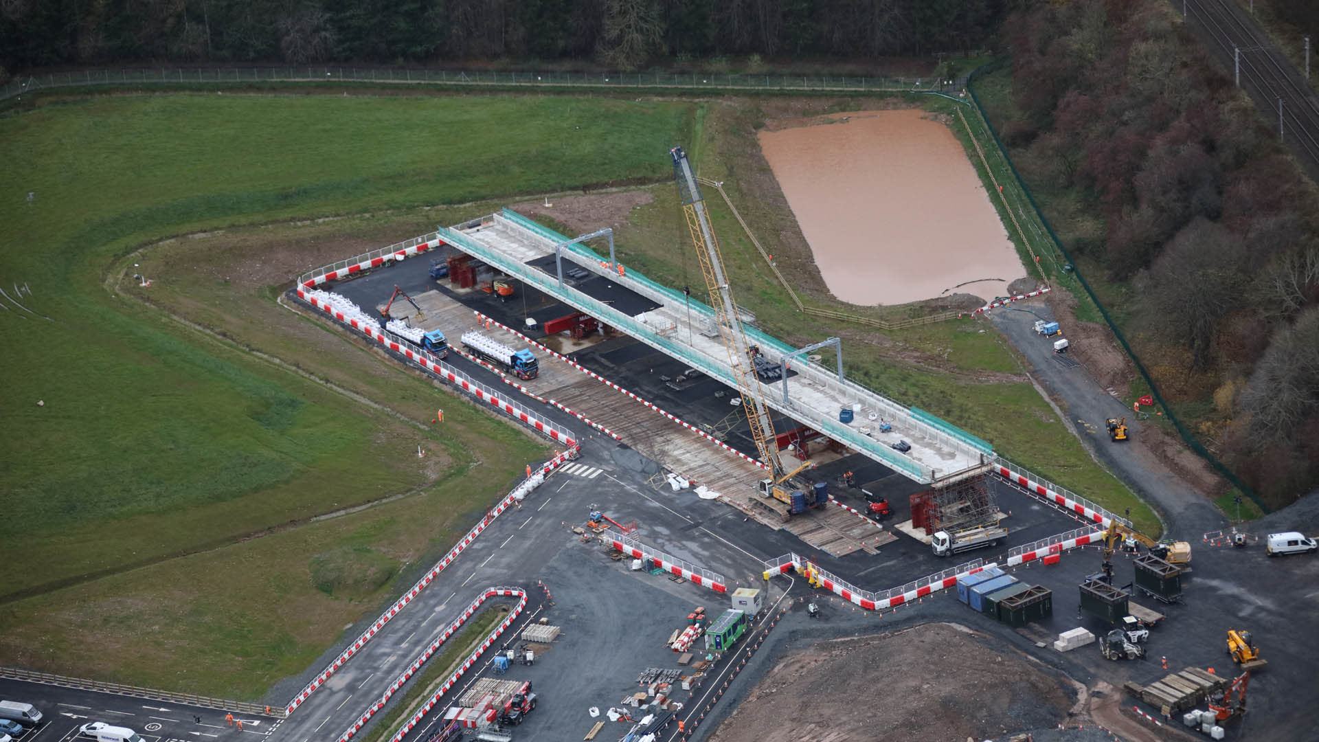 Clifton Bridge aerial view